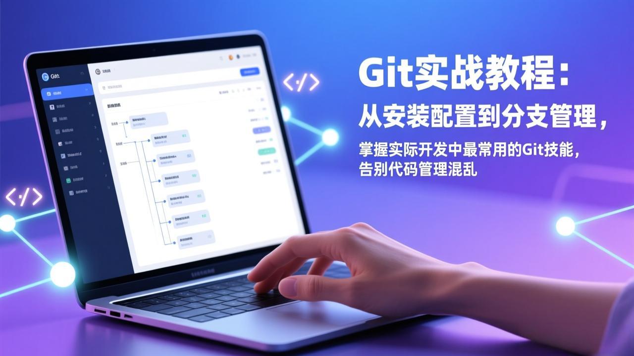 Git实战教程：从安装配置到分支管理，掌握实际开发中最常用的Git技能，告别代码管理混乱-laogaiwz