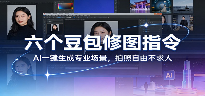 六个豆包修图指令:AI 一键生成专业场景,拍照自由不求人-laogaiwz