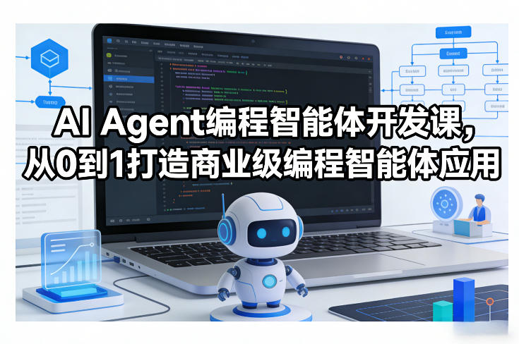 AI Agent编程智能体开发课，从0到1打造商业级编程智能体应用-laogaiwz