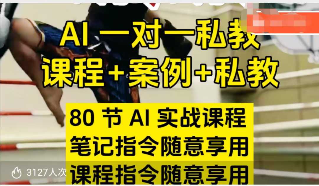 AI指令实战课，课程+案例，80节AI实战课程，笔记指令随意享用，课程指令随意享用(更新26年3月)-laogaiwz