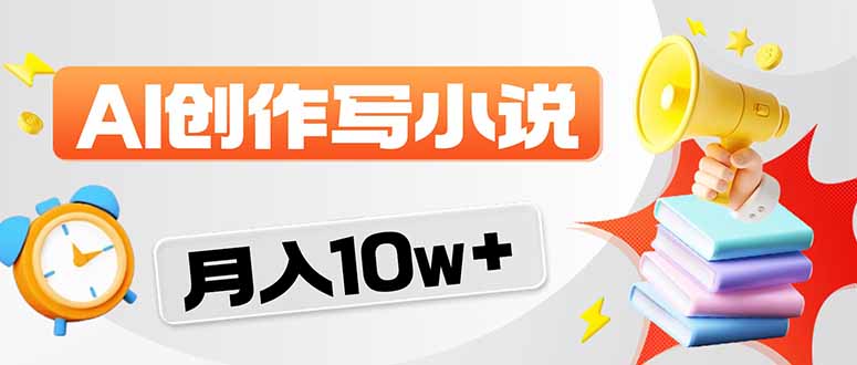 2026风口项目AI写小说 轻松实现月入10w+-laogaiwz