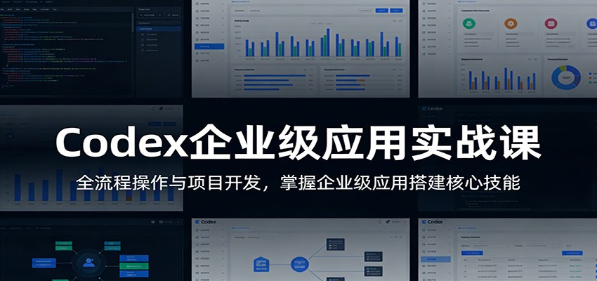 Codex企业级应用实战课：全流程操作与项目开发，掌握企业级应用搭建核心技能-laogaiwz